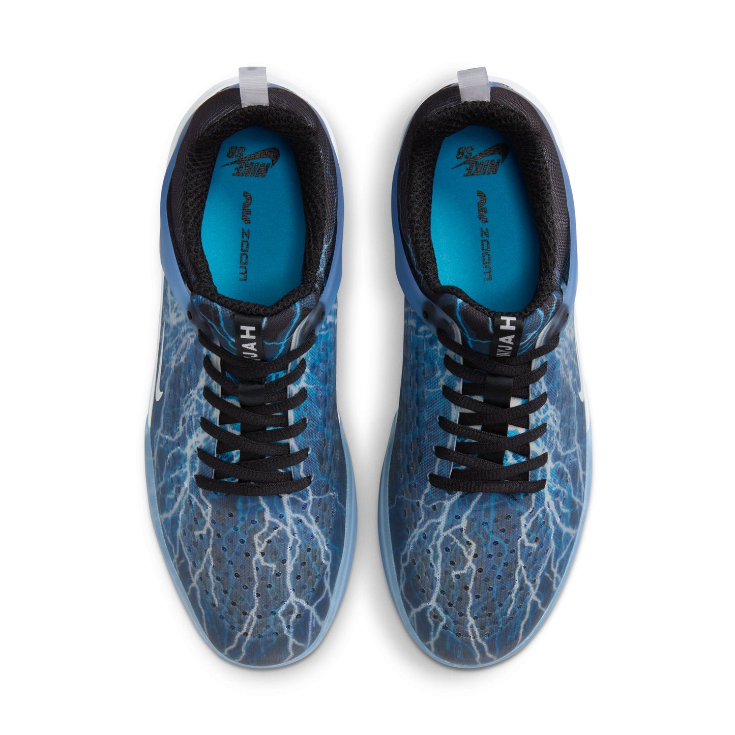 Nike SB Nyjah 3 Premium Black White Deep Royal White