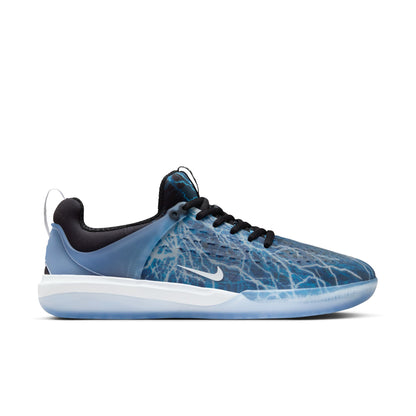 Nike SB Nyjah 3 Premium Black White Deep Royal White
