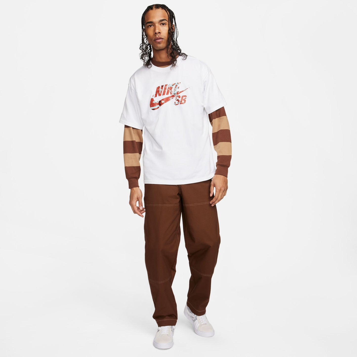 Double-Knee Skate Trousers Cacao Wow