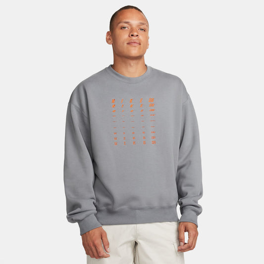 Nike SB Fleece Skate Crew Smoke Grey