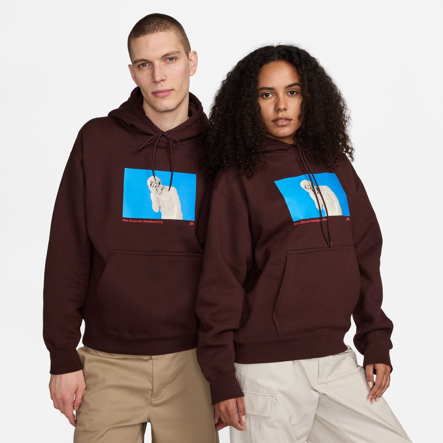 Nike SB Fleece Pullover Skate Hoodie Earth