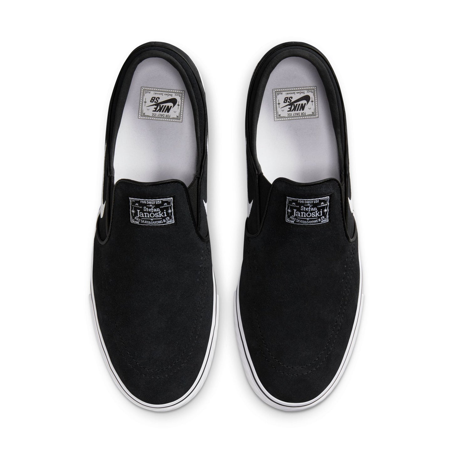 Janoski Slip Black White