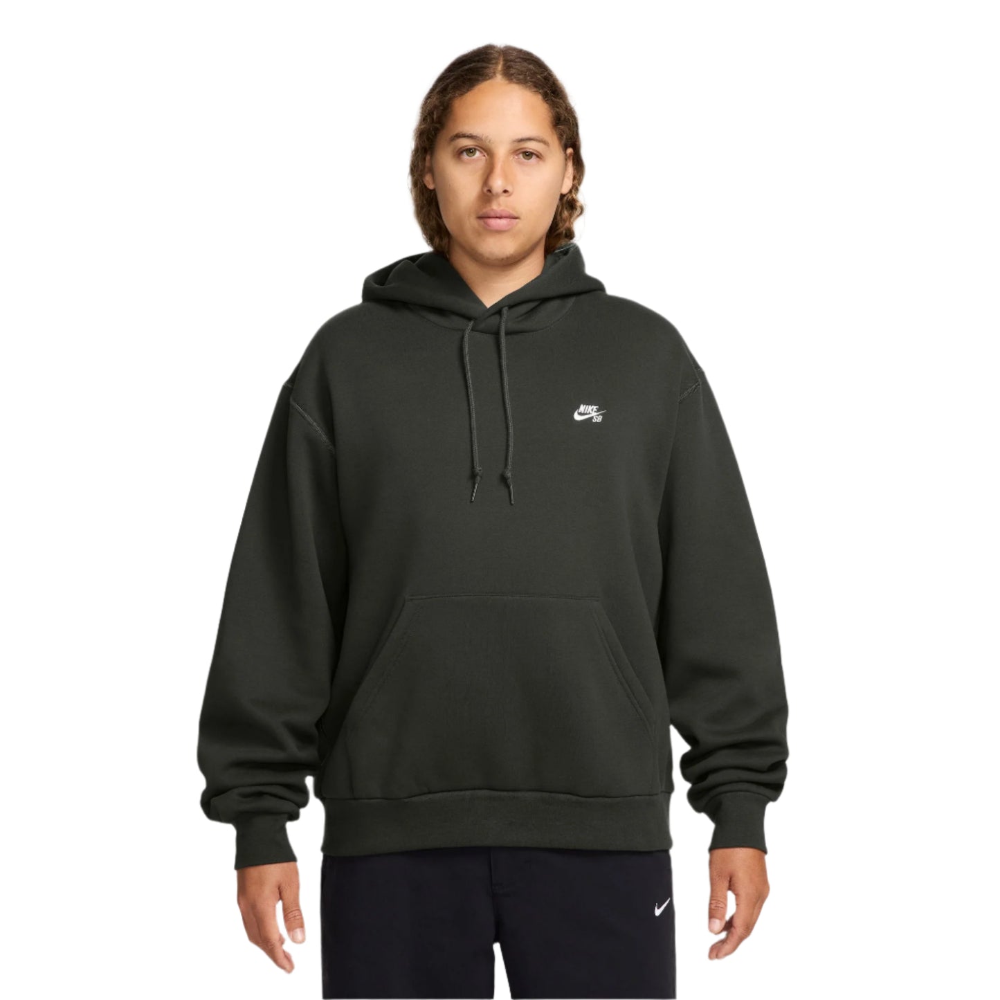 Nike SB  Fleece Pullover Skate Hoodie SEQUOIA WHITE