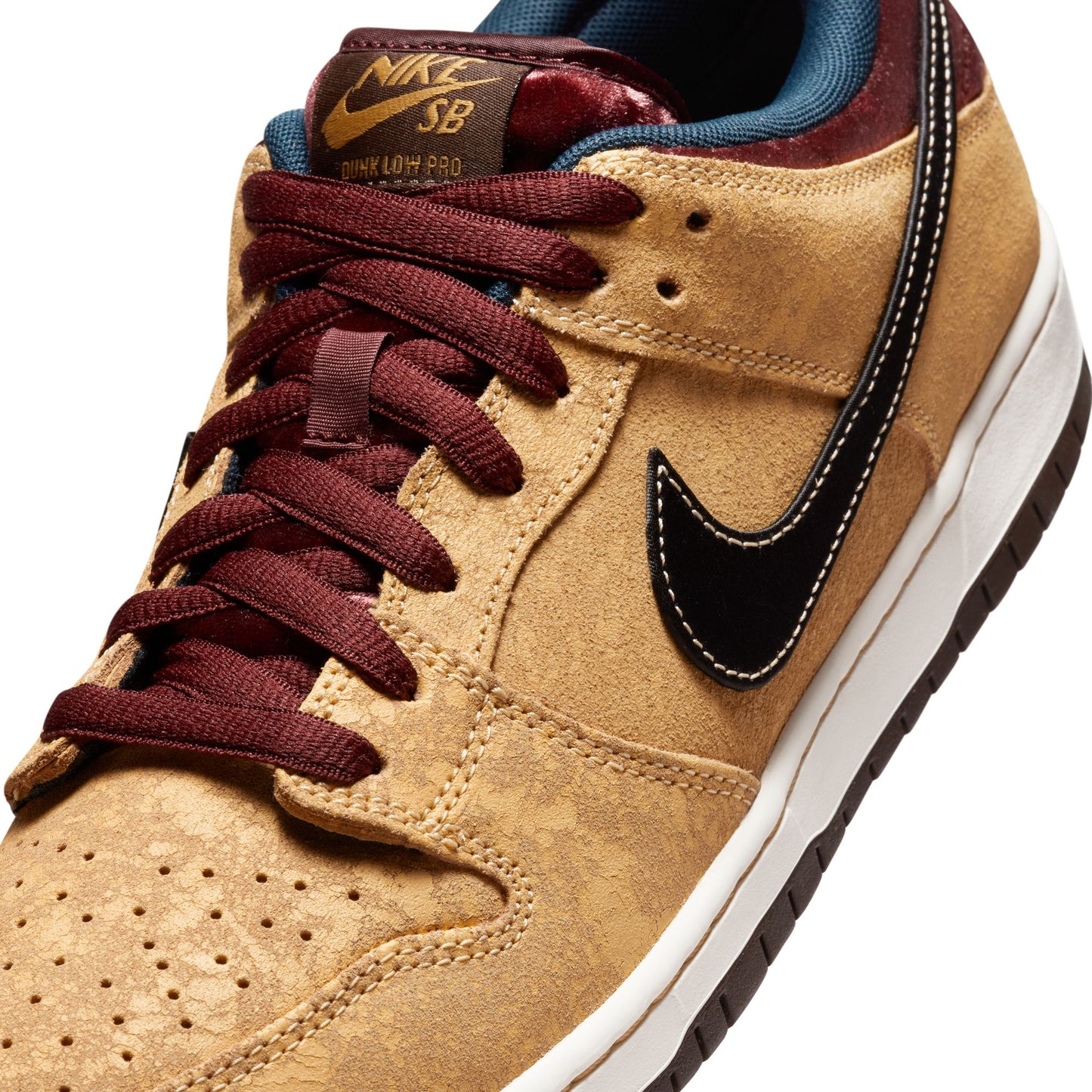 Nike SB Dunk Low Pro CELESTIAL GOLD BLACK DARK TEAM RED