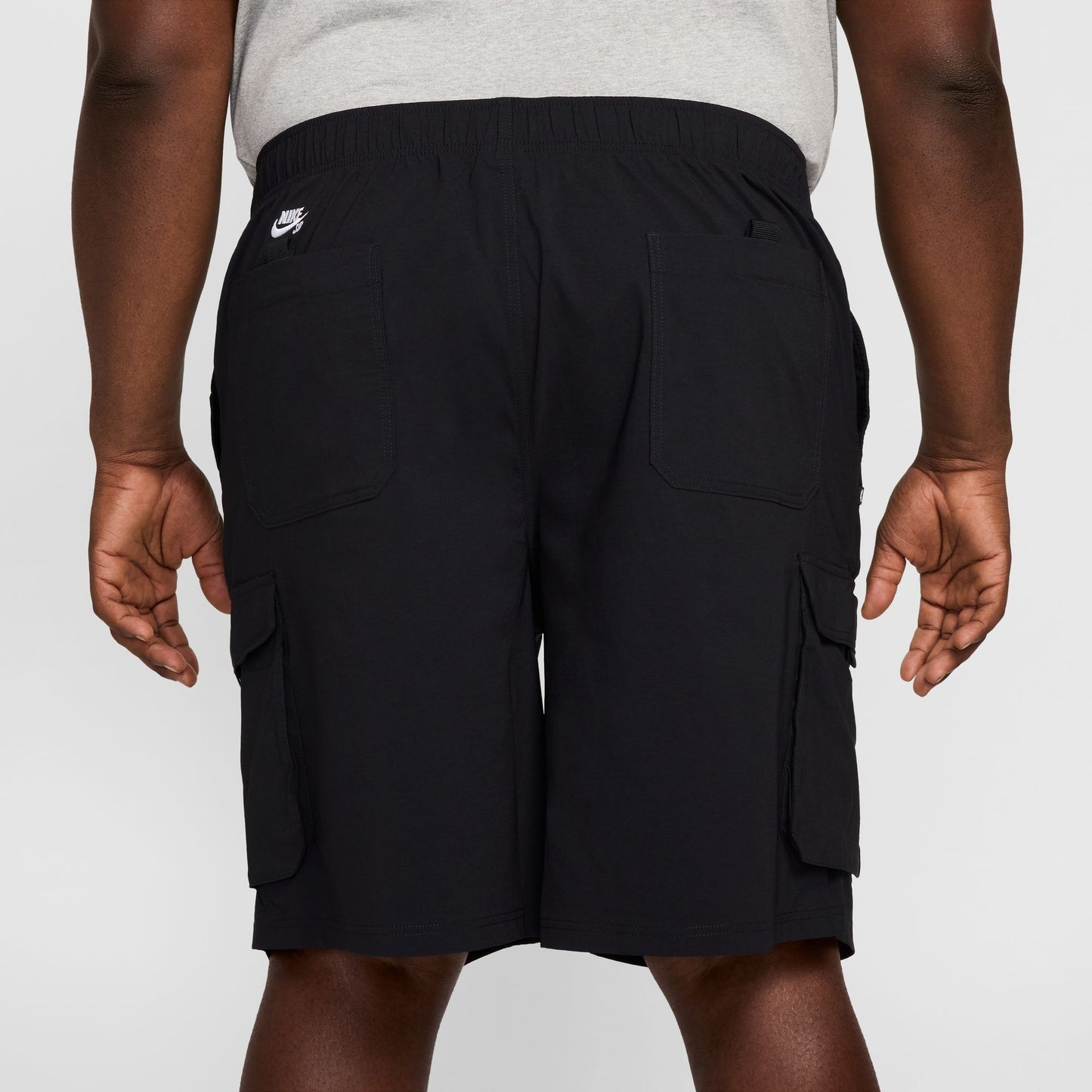 Dri-FIT Kearny Cargo Skate Shorts BLACK WHITE