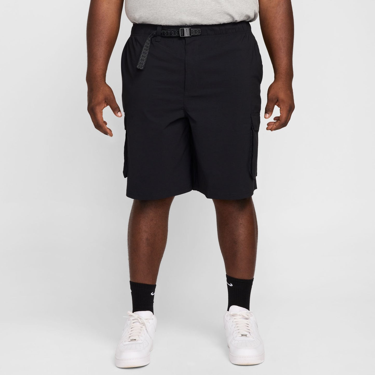 Dri-FIT Kearny Cargo Skate Shorts BLACK WHITE