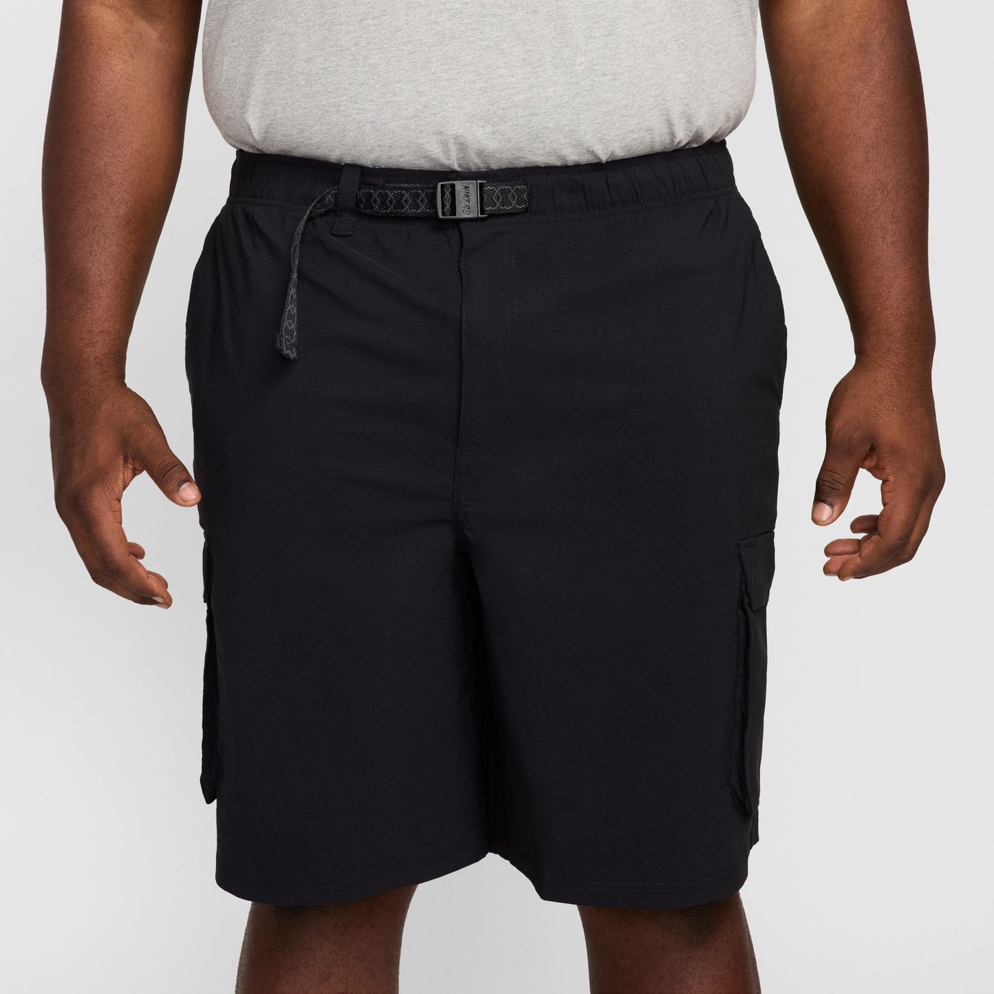 Dri-FIT Kearny Cargo Skate Shorts BLACK WHITE