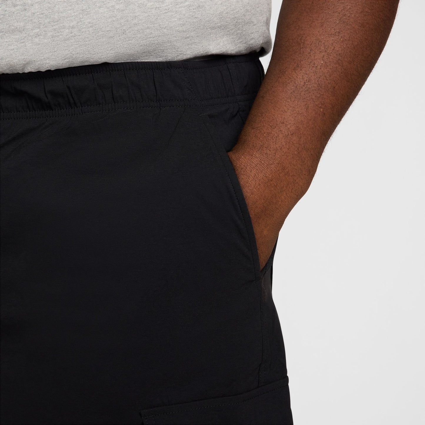 Dri-FIT Kearny Cargo Skate Shorts BLACK WHITE