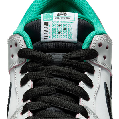 Nike SB Dunk Low Pro SUMMIT WHITE BLACK WHITE IRON GREY