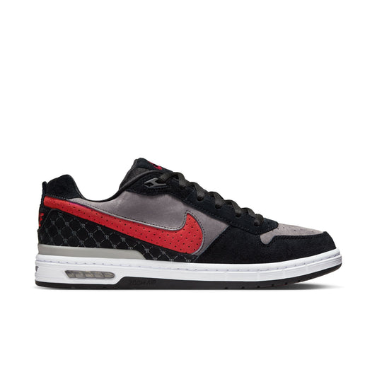 Paul Rodriguez Zoom Air Low BLACK VARSITY RED FLINT GREY BLACK