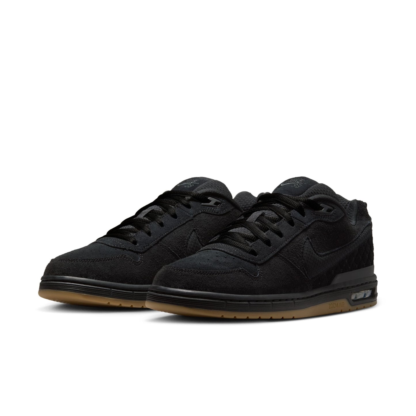 NIKE SB ZOOM AIR PAUL RODRIGUEZ LOW BLACK/BLACK-BLACK-GUM LIGHT BROWN