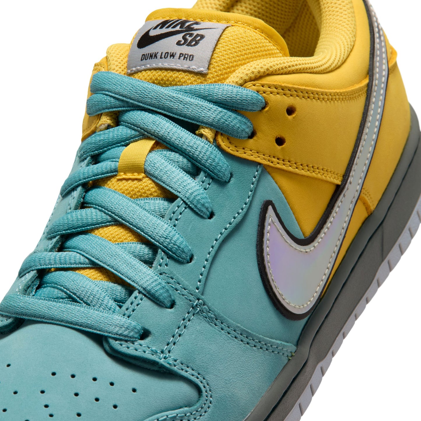 NIKE SB DUNK LOW PRO  LIGHTENING/WOLF GREY-DENIM TURQ