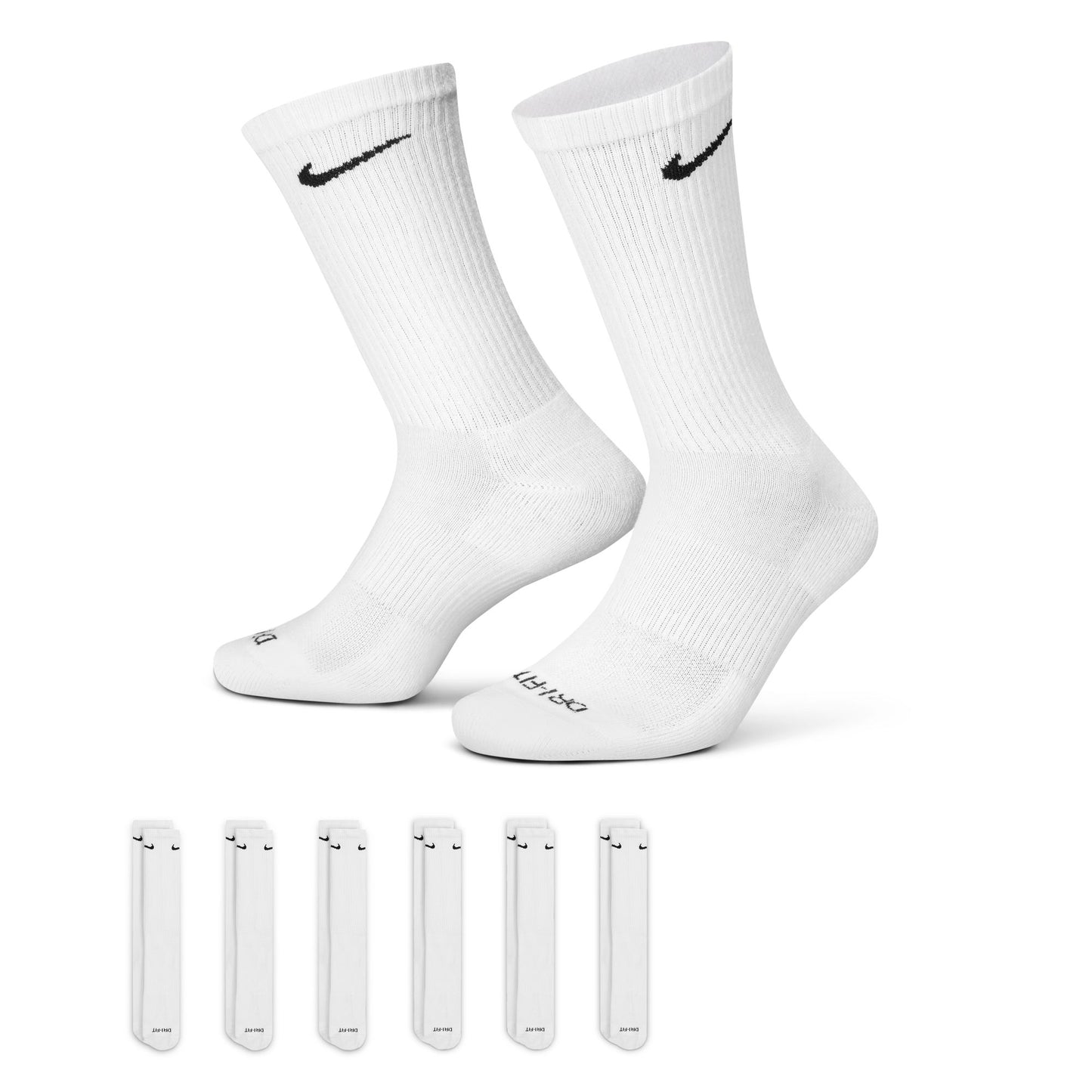 Nike Everyday Plus Cushioned WHITE BLACK