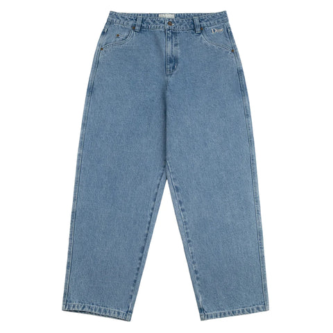 CLASSIC BAGGY DENIM PANTS Blue washed