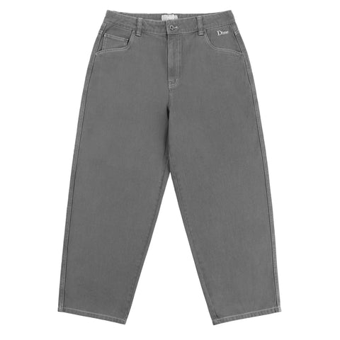 Classic Baggy Denim Pants Dark Gray