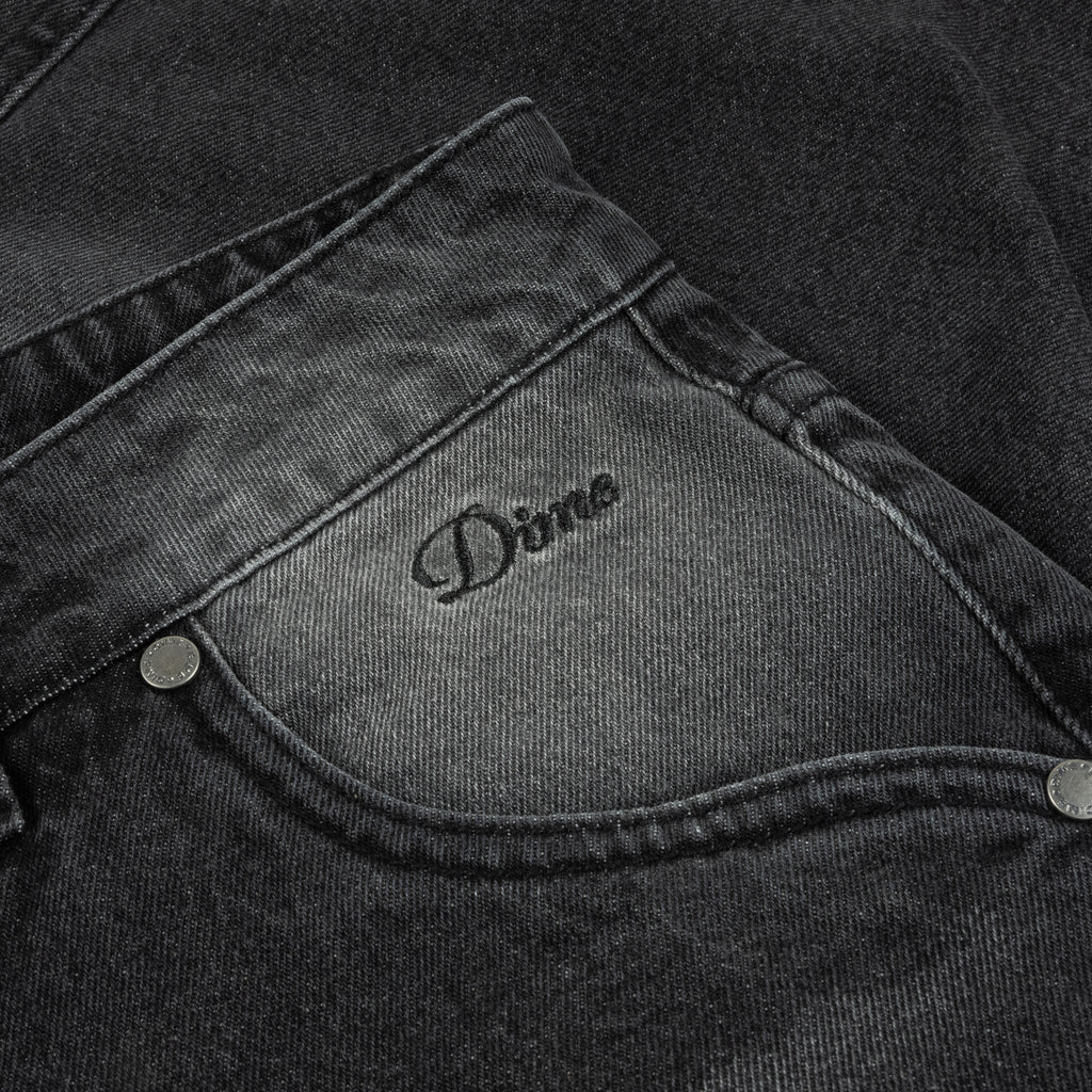 CLASSIC BAGGY DENIM PANTS SANDBLASTED BLACK