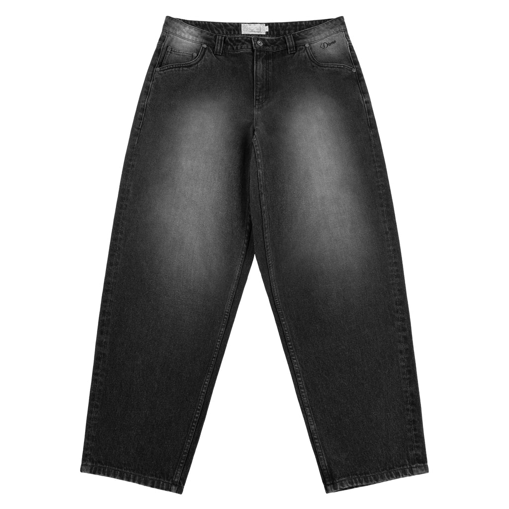 CLASSIC BAGGY DENIM PANTS SANDBLASTED BLACK