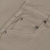 Baggy Denim Pants Khaki