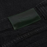 Relaxed Denim Pants Black Washed