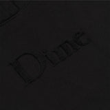 Classic Chenille Logo Hoodie  Black