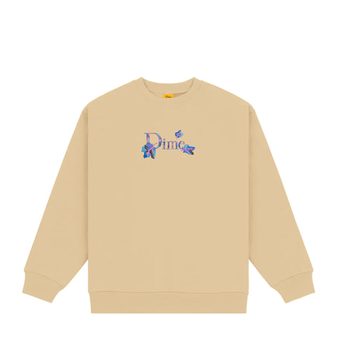 Classic Leafy Crewneck Sand