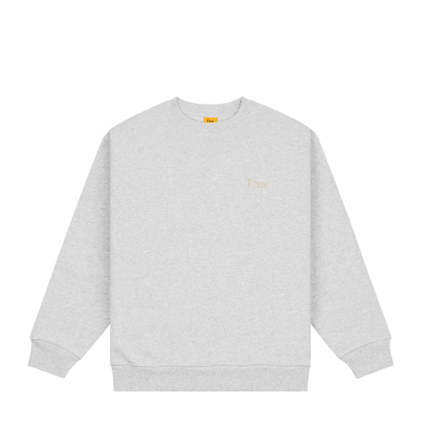 Classic Small Logo Crewneck Heather Gray