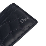 Quilted Cardholder  Dark blue