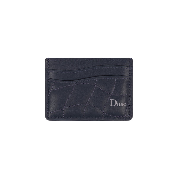 Quilted Cardholder  Dark blue