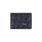 Quilted Bifold Wallet Dark blue