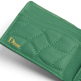 Quilted Bifold Wallet Grass