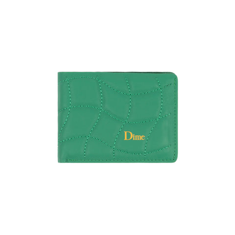 Quilted Bifold Wallet Grass
