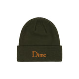 Classic Wool Fold Beanie Army