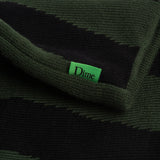 Spiral Skullcap Beanie  Bottle green