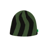 Spiral Skullcap Beanie  Bottle green