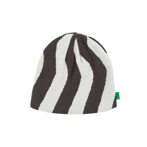 Spiral Skullcap Beanie Charcoal