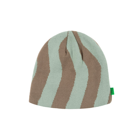 Spiral Skullcap Beanie  Seafoam