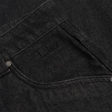 Classic Baggy Denim Pants Black washed