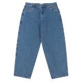 Classic Baggy Denim Pants Indigo washed