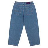 Classic Baggy Denim Pants Indigo washed