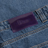 Classic Baggy Denim Pants Indigo washed