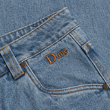 Classic Relaxed Denim Pants Blue washed