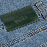 Classic Relaxed Denim Pants Blue washed