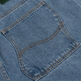 Classic Relaxed Denim Pants Blue washed