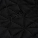Velour Bomber Jacket Black