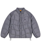 Midweight Wave Puffer Jacket Silver gray