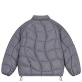 Midweight Wave Puffer Jacket Silver gray