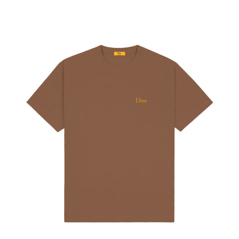 Classic Small Logo T-Shirt Brown