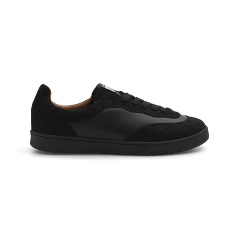 CM001 Suede Leather Lo Black Black