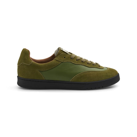 CM001 Suede Leather Lo Cedar Green Black