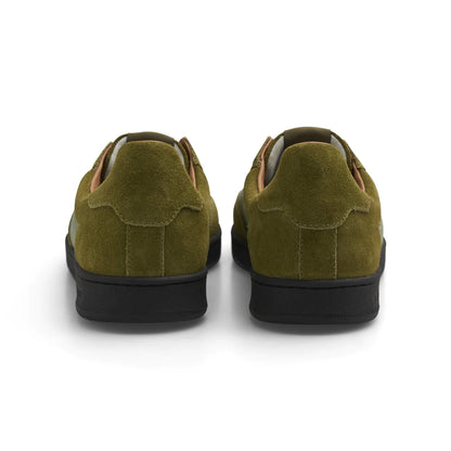 CM001 Suede Leather Lo Cedar Green Black